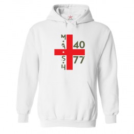 Funny MASH 4077 Vintage Sitcom Fan Hoodie